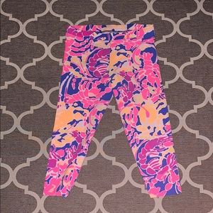 Lilly Pulitzer Girls Leggings in Catch & Release